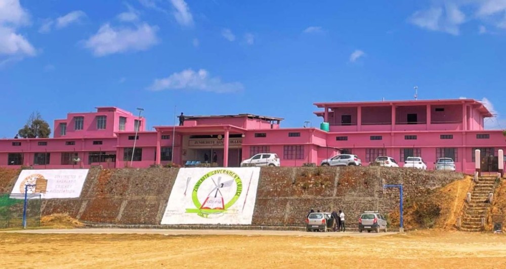 A view of Zunheboto Government College. (Morung Photo)